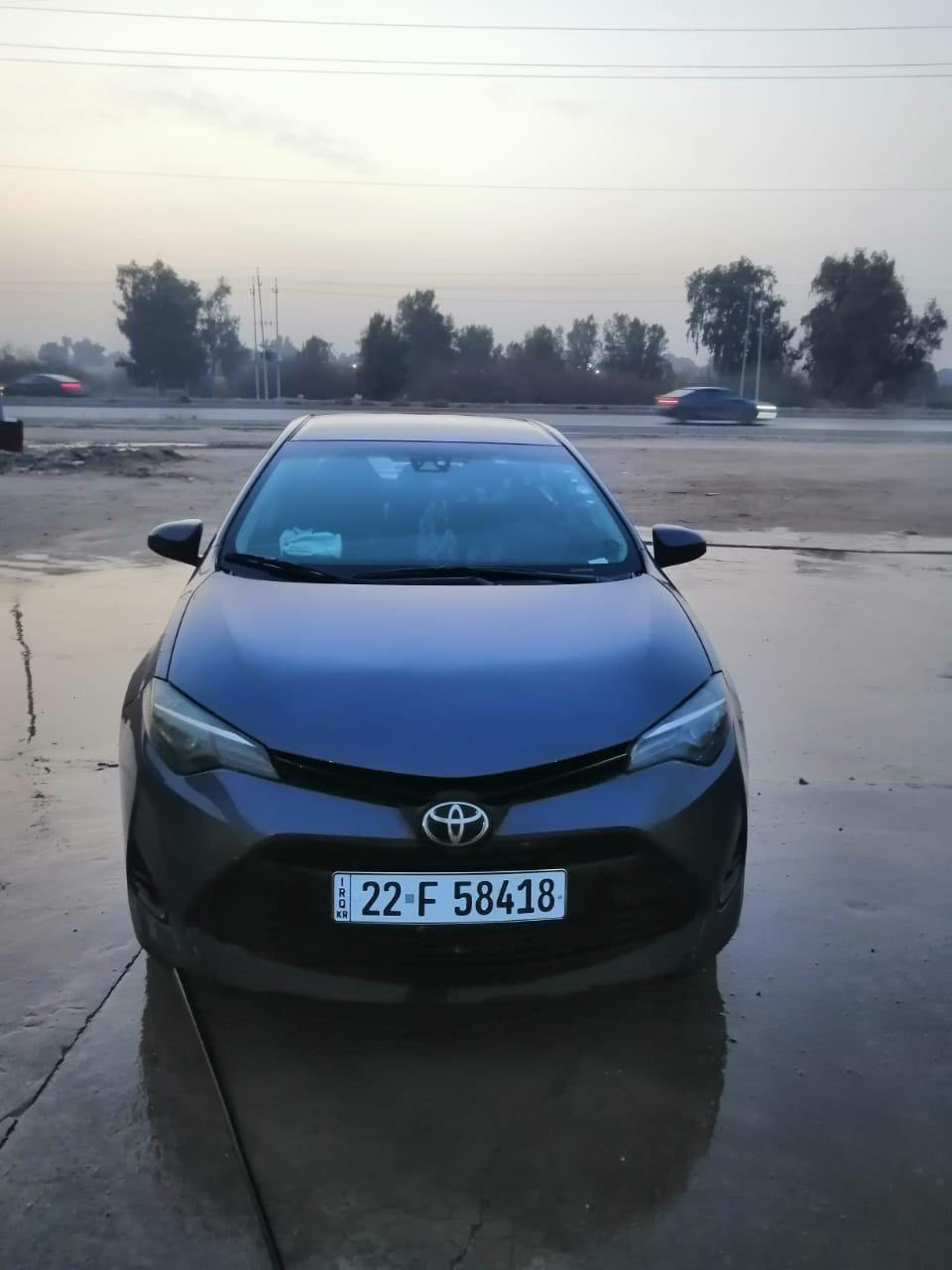 السلام عليكم كورلا موديل 17 ضرر بونيد فقط بدون دواخل للاستفسار الاتصال ***********
