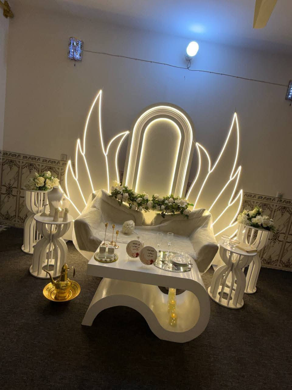 بنات نفتحت حجوزات العيد  في مصور الخليج شارع الالف مقابل هاي جكن  لو مجاور مطعم فلفوله وفرن للحجز والاستفسار  خاص او ع رقم واتسااب�
يتوفر ديجي طبلات تزين سياره موسيقه كراسي عظم عاج كوشات حنه خطوبه مهر *********** 
تفاصيل الكوشة💍🥲♥️
يجي وياها 
المليكان  مال الذهب
صينية الحلقات
مغطس ودورق
قند
دفوف ابيض او احمر حسب مناسبه 
قرأن
ستاند للكيك
ماعون وشوكات وكلاصات💍
مرايه🧿
وشموع للزينه 🤌
مبخره 🫶
خشبيات هل تقبلين ونعم قبلت🥲🫰
