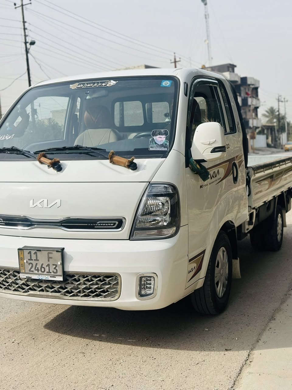 السلام عليكم كيا موديل 24 كفاله عامه رقم بغداد انگليزي ماشيه 24 الف حقيقي العنوان بغداد المشتل ***********
