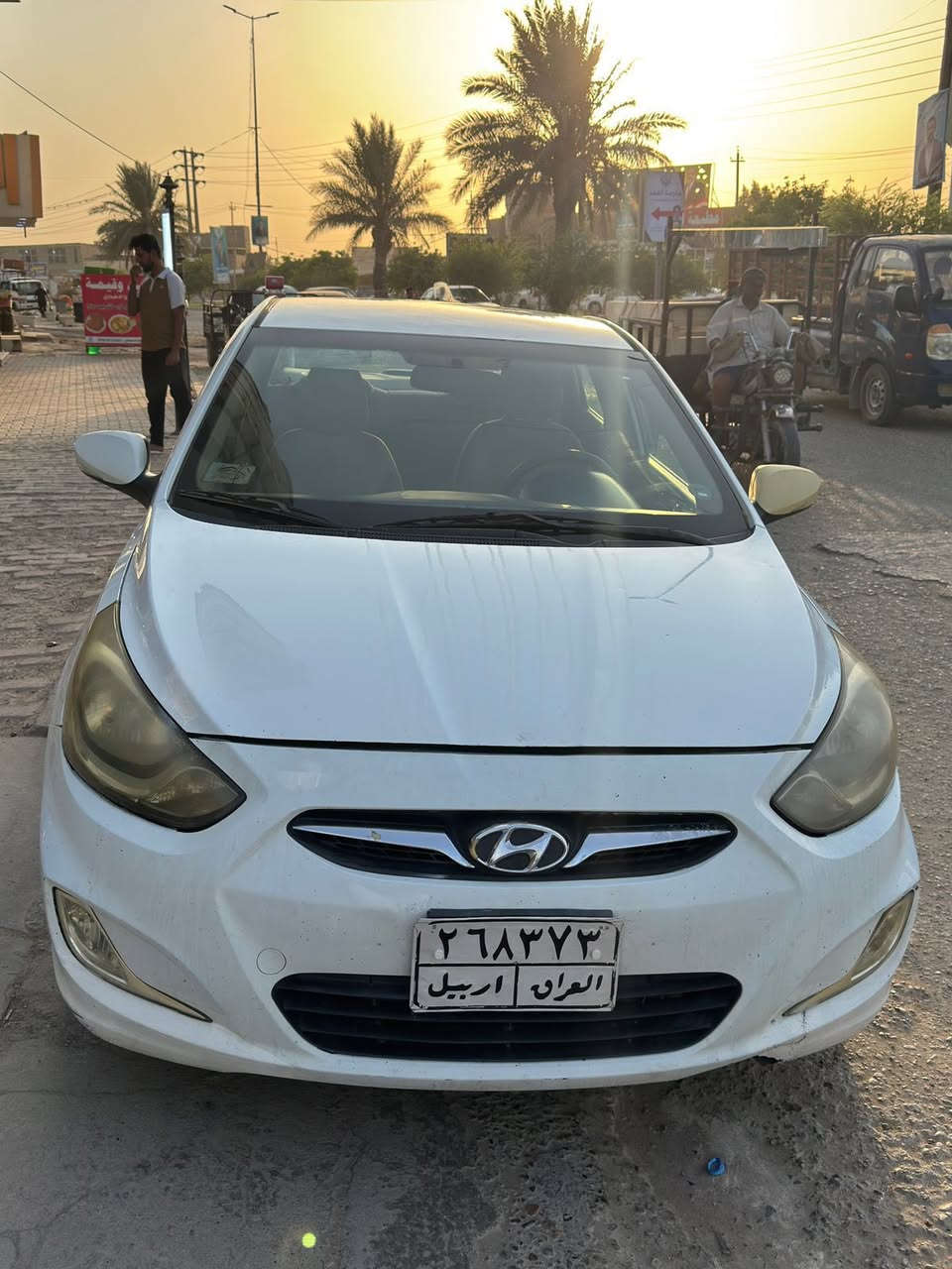 للبيع فقط اكسنت 2012 خليجيه مكفوله
السعر 90 وبيها مجال
للاستفسار فقط على هذ الارقام 
***********
 *********** واتساب
