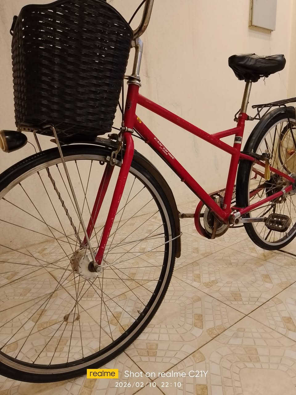 سلام عليكم
بايسكل اوربي للبيع نضيف لشه نضيفه كير ومكينه اصلي 
دينمو امامي شغال 
سعر 80 وبي مجال 
⛔ البايسكل يحتاج بس مجمع امامي وال باقي كمال 
الوياله امامي وخلفي مابيهم اي عواج مسطرة 📏
مكان موصل حي الملاين الثانيه 

الخاص مفتوح 🔓 
اذا عندك استفسار راسل وتدلل


**إذا كنت صاحب هذا الإعلان وتريد حذفه لأي سبب، رجاءا أرسل رسالة إلى الدعم الفني**