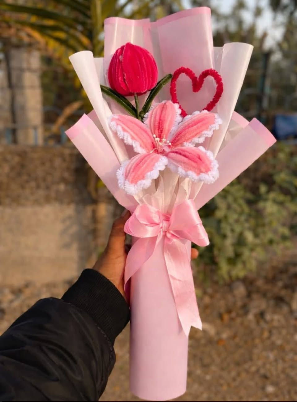 بعمل بوكيهات بايب كلينر عل طلب 🌹
وبعمل لمبديرات البايب كلينر يلي عم يطلبوها ك هدية 😍
وببيع ورد مخمل بل جملة 🩷
للطلب على الخاص 😍


**إذا كنت صاحب هذا الإعلان وتريد حذفه لأي سبب، رجاءا أرسل رسالة إلى الدعم الفني**