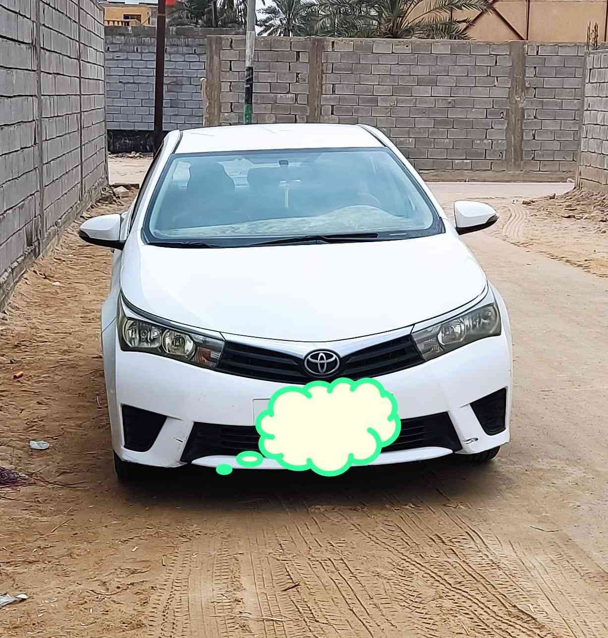 كورلا خليجي للبيع موديل ٢٠١٥
السعر ١٤٢ ورقة وبيها مجال 
تفاصيل اكثر الاتصال *********** البصرة, العراق
