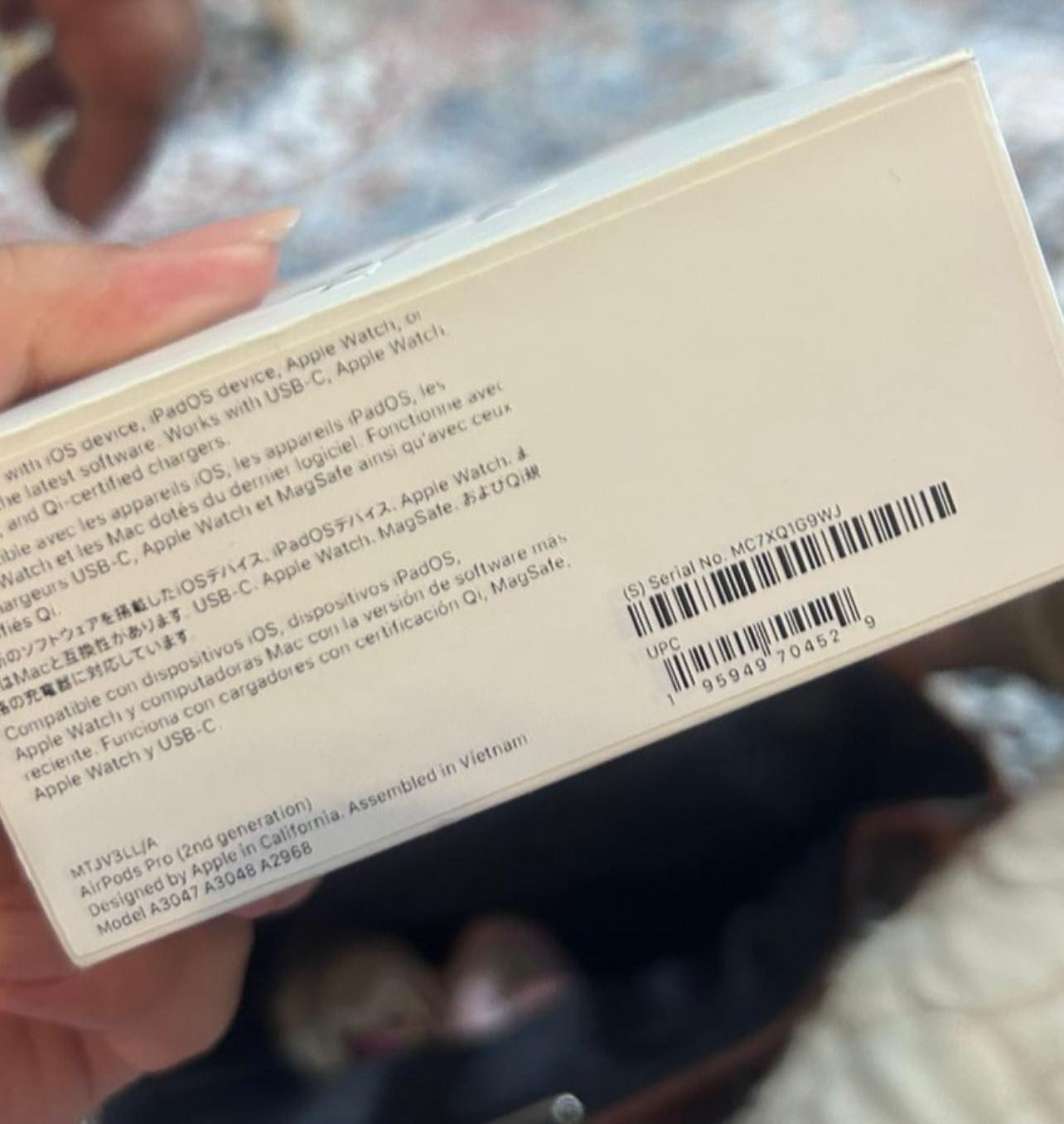 السلام عليكم سماعة ايربود جيل الثاني اصلية جايبتها من امريكا غير مستعملة وممفتوحة وتكدر تتاكد منها قبل لتشتريها خاصية حجب ضوضاء سعرها 350


**إذا كنت صاحب هذا الإعلان وتريد حذفه لأي سبب، رجاءا أرسل رسالة إلى الدعم الفني**