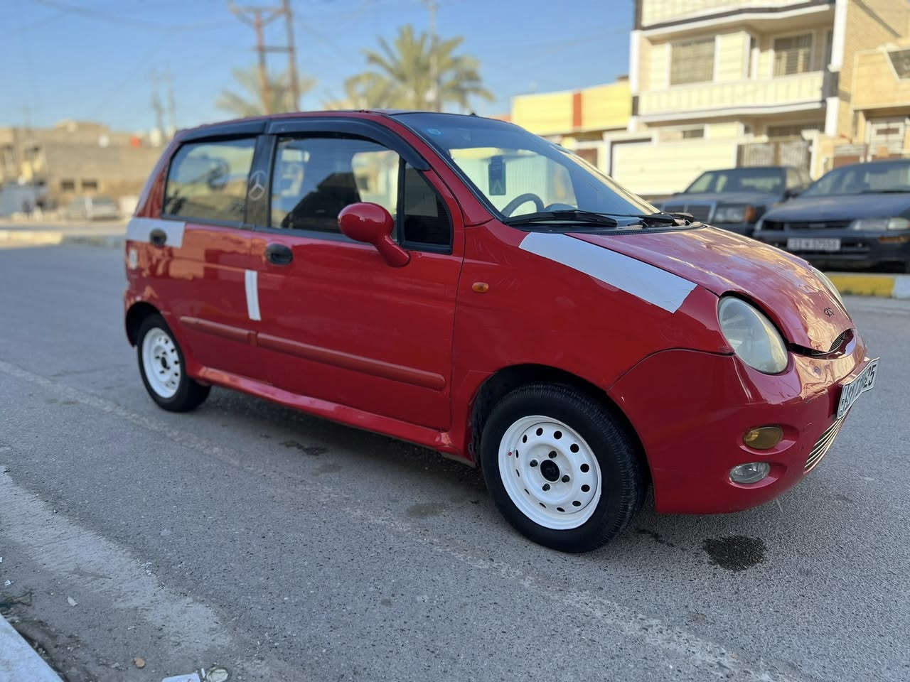 سلام عليكم كيو كيو 2012 كير عادي ب اسمي رقم انكليزي سنويه ل30 مكفوله من الضربه والصبغ صدر امامي خلفي جديد تبريد تدفئه شغالات كهربائيات كلهه شغاله شاشه لايت عالي ناصي مابيهه نقص بيع السعر 27 وبيهه مجال مكاني بغداد الحسينيه للاستفسار ***********
