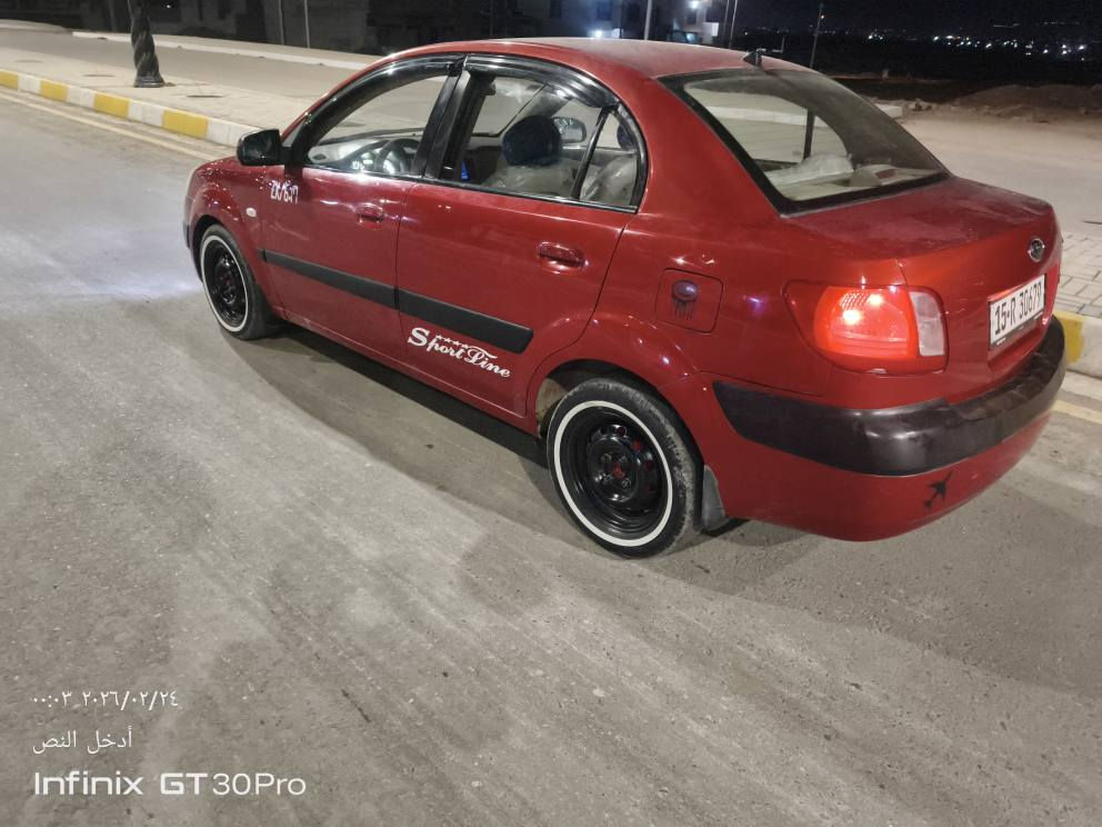 السلام عليكم كيا ريو 2007 رقم أنبار إنكليزي 
محرك 1400 محرك وكير شرط السياره امبدل بيها بوند وجاملغ أثر تقحيل السعر 85 وبيها مجال 
‏‪***********‬‏ موصل, نينوى
