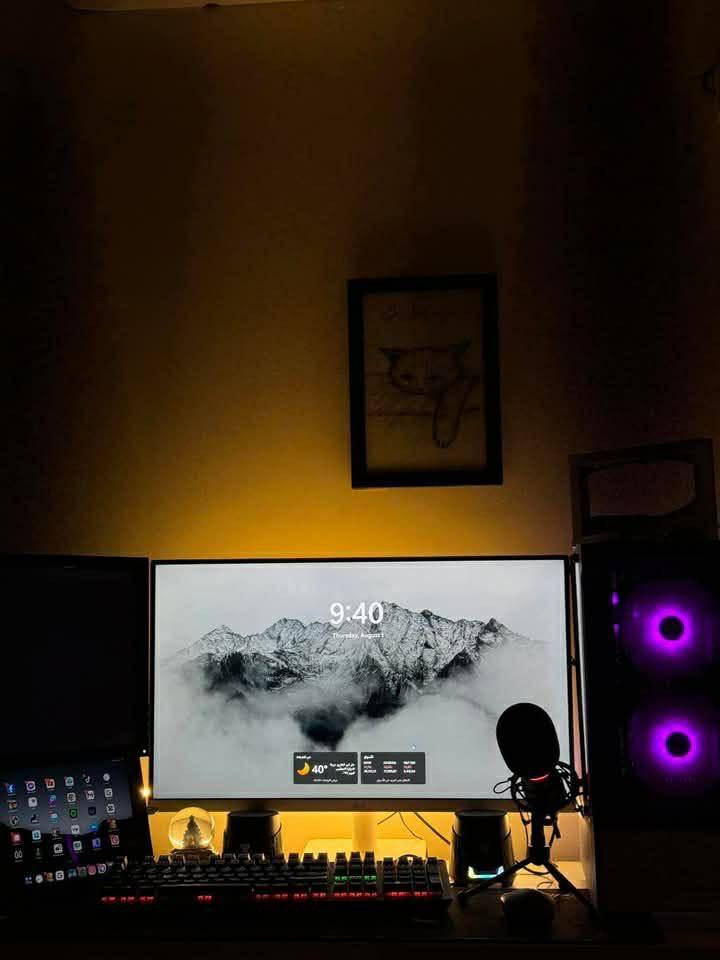 تجميعه pc 🖥️
‏I5 10400f
‏M.b h510
‏M.2 128
‏Ram 16 3200
‏Hdd 1tb 
‏Rx 580 
‏Psu 500w 
‏Case 4 fan rgb
‏Windows 11
كيبورد R8 ميكانكل
شاشه LG /27 
شاشه DEll /18
UPS 1500 
مايك خارجي  / REDRAGON
سماعة هيدفون 
سبيكرات خارجية 
ماوس 
حسابين ستيم
مشتري لعبة GTA5
ولعبة محاكي الشاحنات


**إذا كنت صاحب هذا الإعلان وتريد حذفه لأي سبب، رجاءا أرسل رسالة إلى الدعم الفني**