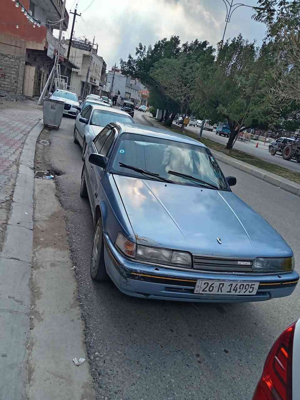 السلام عليكم من رخصة الادمن المحترم للبيع أو مراوس  السعر ٣٨مازدا موديل ٩١ صبغ عام جمالية تدفئة تبريد محرك كير بشرط جام كهربائي العنوان ديالى السنوية لل ٣١ اتصل وادلل ***********
