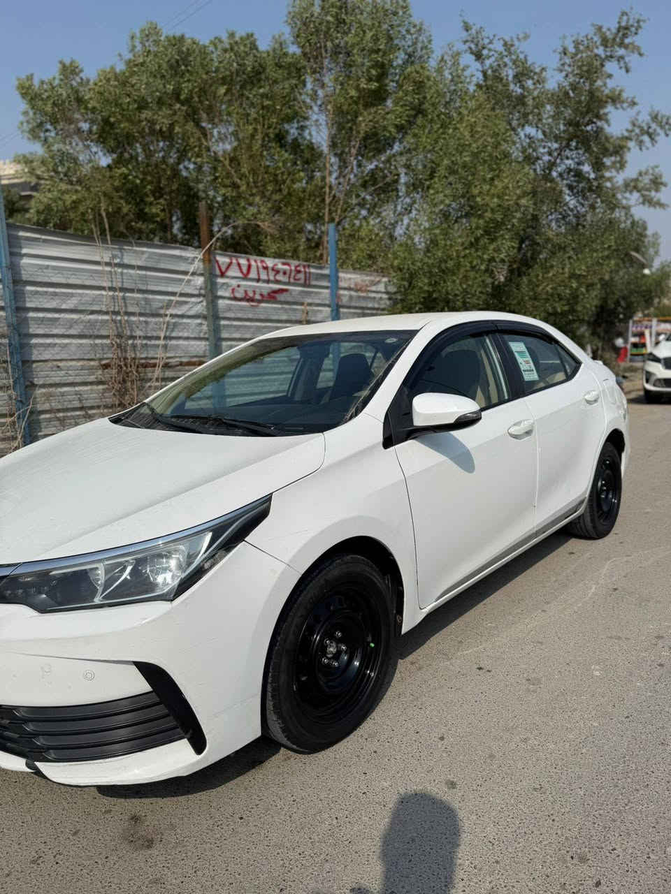 سلام عليكم البيع كورله موديل 2018 خليجيه مال الشركه العامه بيه صبغ قطعنين اثر شخوط
جاملغ وباب خلفي سياره خير من الله رقم سليمانيه بسمي 
العنوان بغداد 
الستفسار ***********
