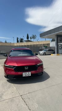 اخوتي اكورد ٢٠٢٣  هايبرد ٢٠٠٠  مواصفات sort L  حادث خلفي جاملغ بارد وق...