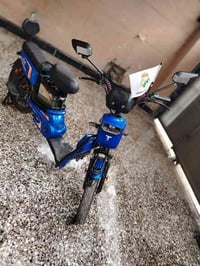 دراجة شحن ٥بطاريات نظيفة موديل 2025  بيهة ملاحظات بسيطة بيهة بلاتوث اش...