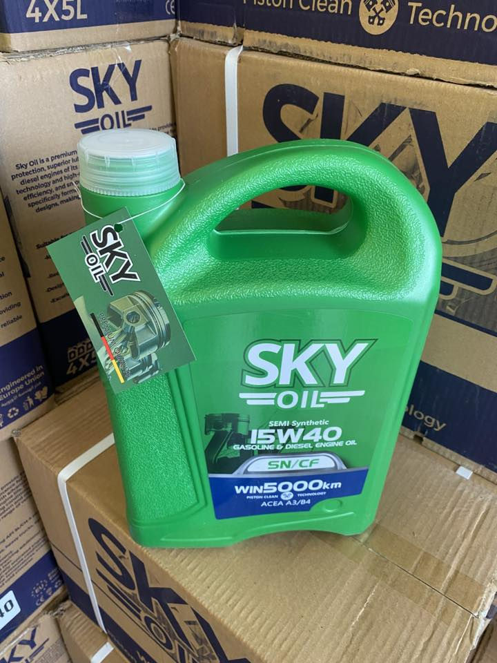 بحمد الله 
وشكر الله 
وصول وجبة جديدة من زيوت سكا اويلSKY OILالعالمية
بكل الدرجات الثابتة والمتغيرة 
بحجم 5لتر 

امتياز اوربي
SKY OIL
ONE LUBE MORE PERFORMANCE 
CHANGE TO POSITIVE 
زيوت سكا اويل
الغنية عن التعريف
4*5 لتر 

0W20
5W20
5W30
10w30
10w40
15W40
20w50
HD 50
HD 70

ADDITIVE made in GERMANY
AUTO TOP MARKE
اسعار مناسبه جدا جدا
البيع جملة فقط 
توزيع لكلً محافظات العراق 
العنوان اربيل شارع 100 
هاتف
***********
***********
#الجميع

