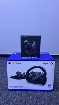 درسكون g29 نسخه ال سوني وال pc للبيع  وياه كير هم استخدام شهر فقط جديد...