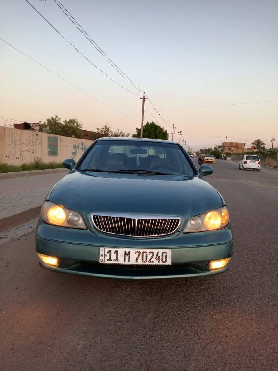 يالله سلام عليكم للبيع
نيسان مكسيما موديل 2002 رقم بغداد انكليزي 
 سنويه جديده هزه جديده
 سياره جاهزه كير مكينه
مكينه سته سلندر 
 تبريد ثلج مضومه جديده 
 تخم تاير جديد صدر امامي خلفي جديد 
دواخل نضيفه كهربائيات جاهزه 
بدون ضربه صبغ جماليه 
سياره احله من الصور 
ارضيه جلد دوشمه 
فتحه سقف 
تخم ويل كب بلاد
تراي وين ميعجبك سياره مال جناي
مكاني بغداد الكرخ حي العامل
السعر 48
***********

