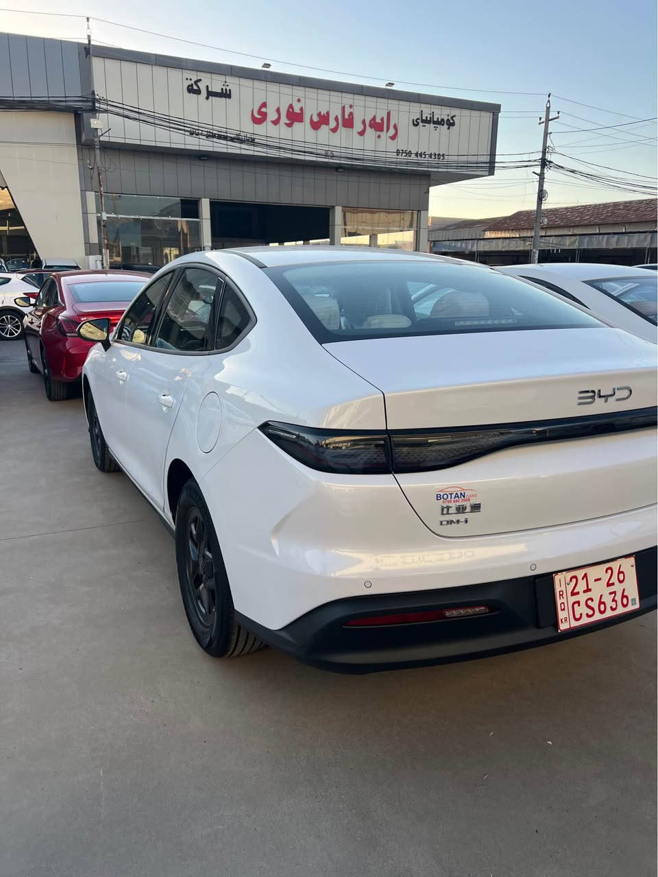 BYD seal05  2025
بي واي دي 05 ٢٠٢٥
هيج هيجي نية 
سةيارةكة لةسةر دةقي شةريكة مايتةوة
تةنها 5000 كم  رؤشتية
سعر 127 مةجاليكي كةم
وتساب [hidden information] أربيل, العراق


**إذا كنت صاحب هذا الإعلان وتريد حذفه لأي سبب، رجاءا أرسل رسالة إلى الدعم الفني**