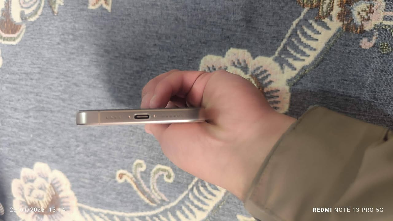 ايفون 16برو ماكس
بطاريه 100 

شهرين مستخدم 

جهاز جديد معنا الكلام 

واضح كدامكم 

ملحقاته كامله 

مكان بعقوبه 

السعر 1450

تجي تفحص وتاخذ 

مموجود على خاص 

تريده خابر وبيك خير وتدلل 

***********
