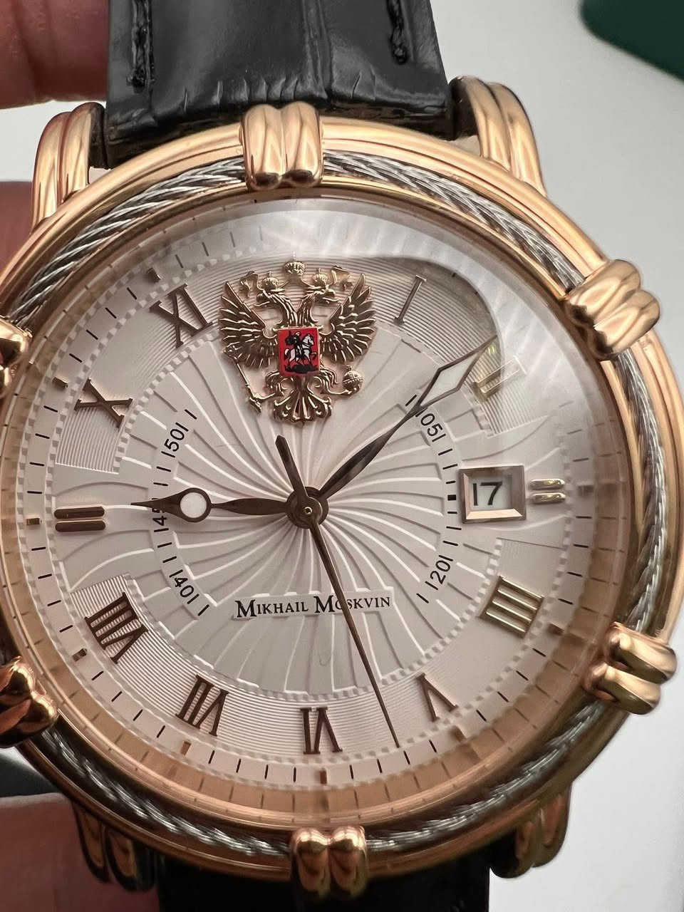 Mikhail Moskvin Russian made
ساعة ميخائيل موسكفين اوتوماتيك 
روسي أصلي 
جديد غير مستخدم 
كامل ملحقات 
قطر 40
السعر 140$
التواصل واتساب 
***********
