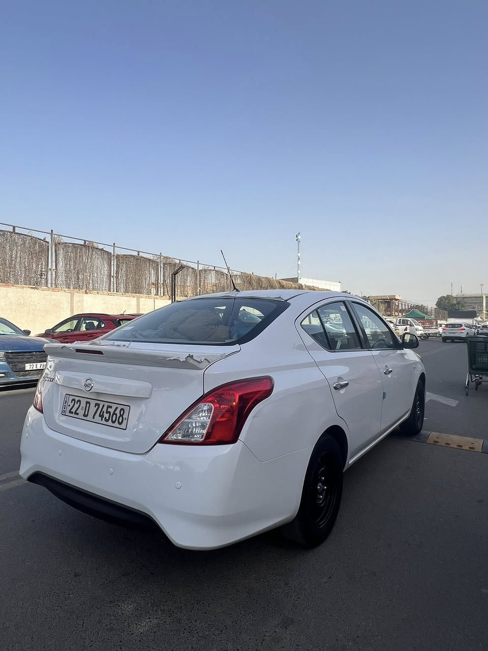 السلام عليكم نيسان صني 2022 هندي بليته زركه سياره جديده على وضع الشركه مكفوله من ضربه وصبغ ماعده بارد على كد اصبعين بخشم الجاملغ السعر 117 وبيه مجال الستفسار الرقم ***********
