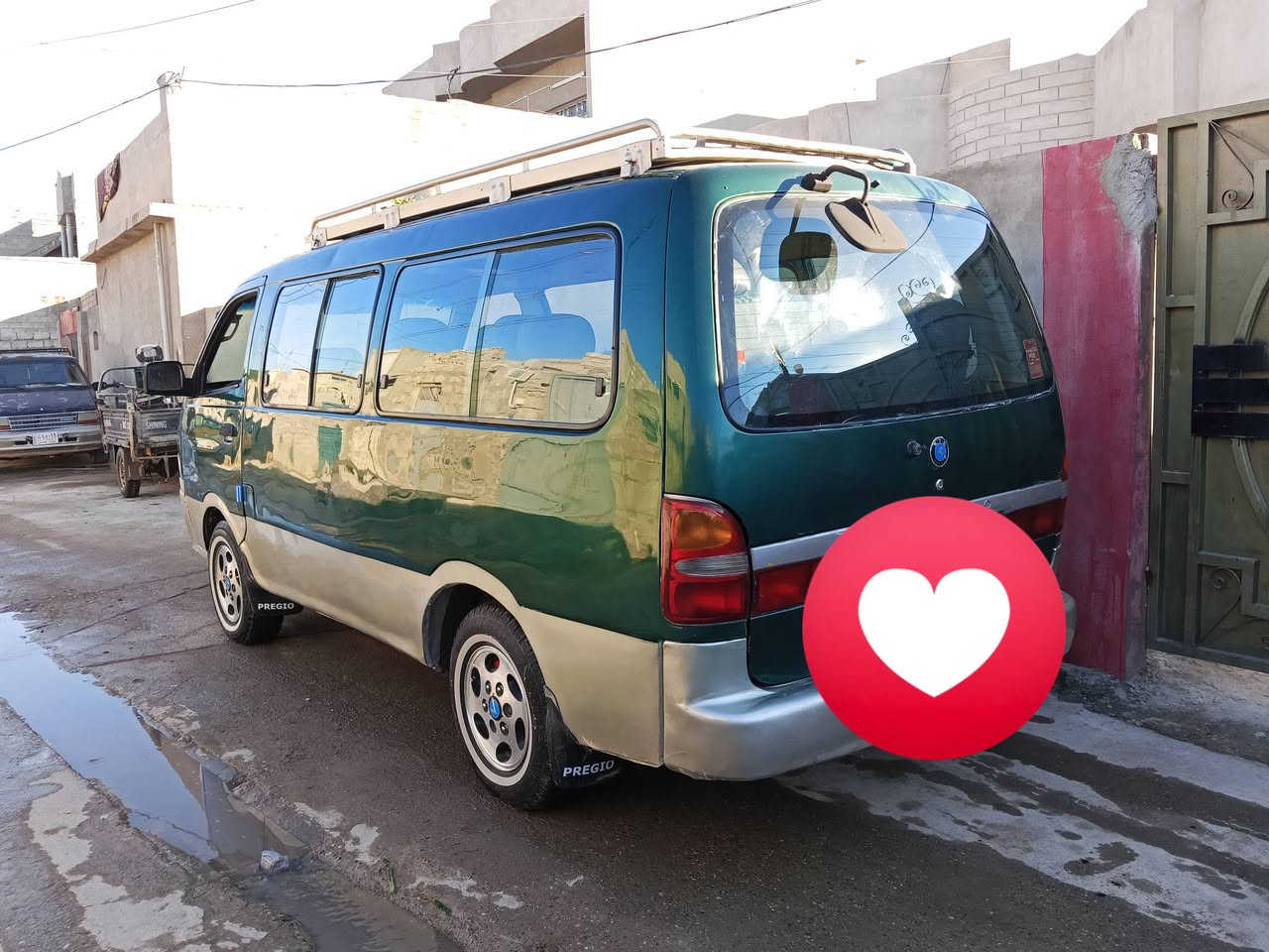 سلام عليكم للبيع كيا بريجو موديل 1997محرك كير اكس حديد رقم مسطره سنويا الى 2030 صبغ حزام ***********
