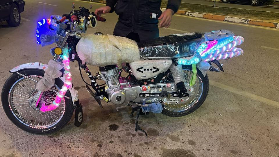 دراجه مديل 25كامله عل اخر حبايه كلشي مناقصها  بعدها عل دهن شركهه عل سحك ***********
