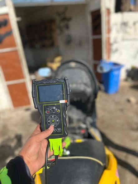 السلام عليكم 
بسم الله الرحمن الرحيم وعل بركه الله ورسوله
تتوفر لدينا جهاز فحص الاعطال لدراجات النوزل حصرا وبكافه انواعها وباسعار مناسبه 
العنوان / ديالى _ناحيه السعدية _السوق _ قرب المحكمة 
الهاتف / ***********
