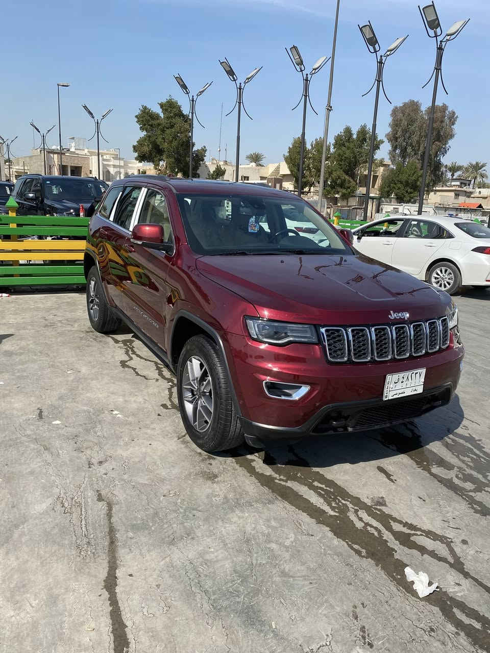 جيب كراند شيروكي لاريدو
موديل 2020 
رقم بغداد بأسمي 
السيارة وكاله خليجية
مكفوله من الصبغ   
عداد المسافه 70 الف كيلوا
مواصفات اللاريدو المعروفة 
فتحة 
كشن كهرباء 
تخم تاير جديد 

للاستفسار 
***********
