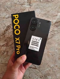 تلفون بوكو 7x برو  ذكره 512 الرام 16 تلفون مستخدم قليل كامل ملحقات  يش...