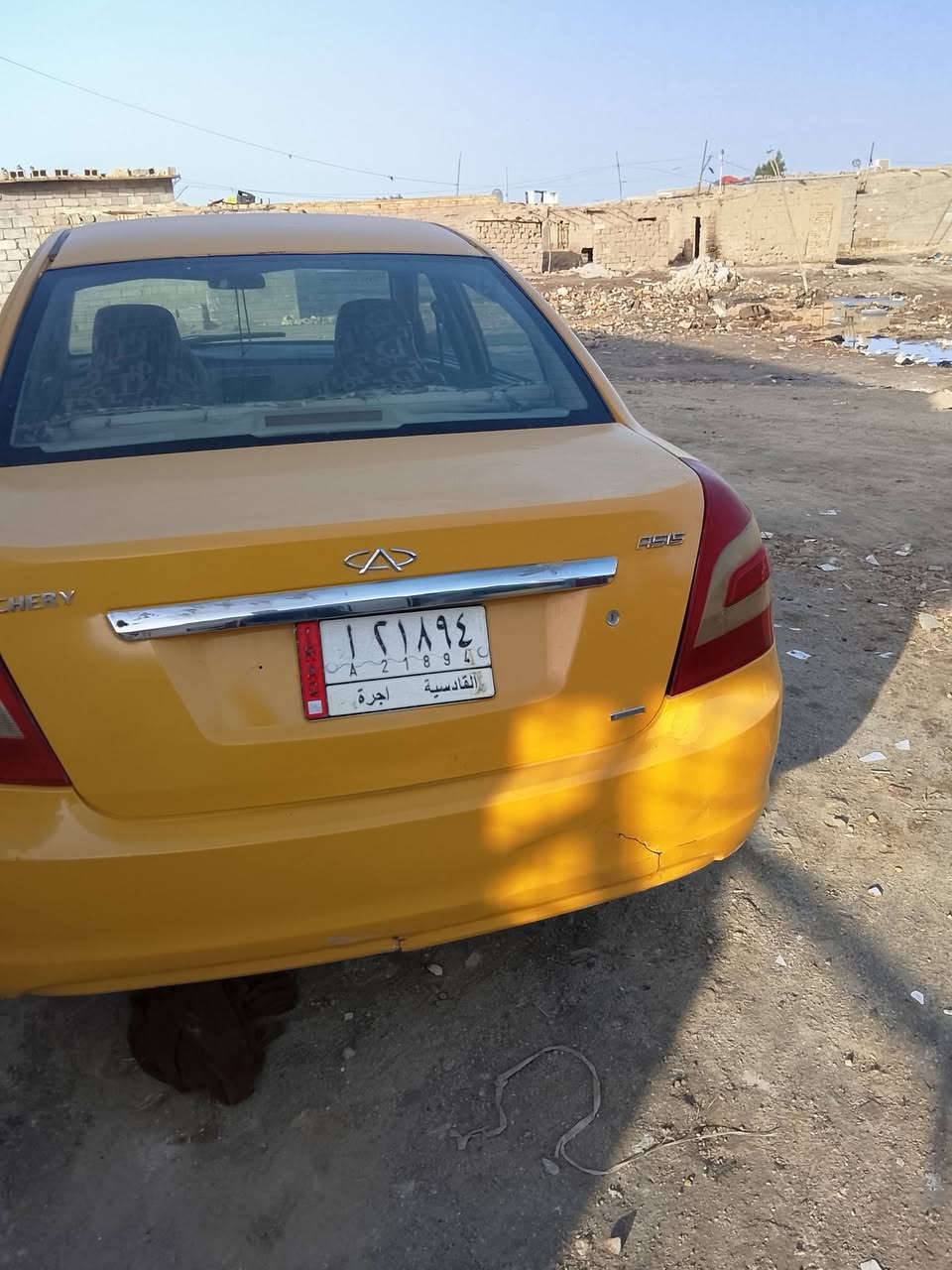 سياره شيري أي فايف مديل 12 كير عادي مكاني ناصريه السعر ٢٥تحويل 
.هيئة وغرامات كامله ***********
