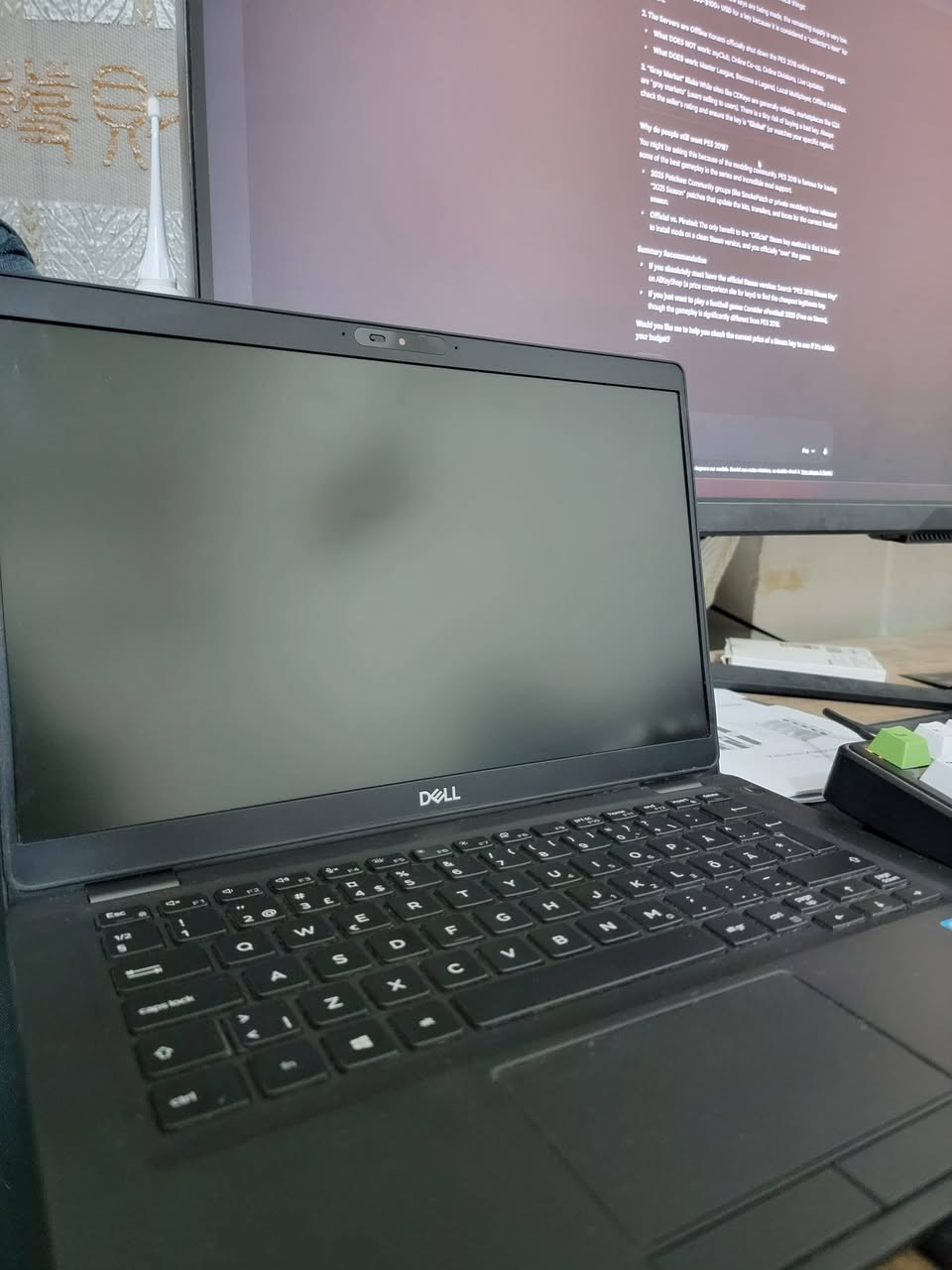 السلام عليكم
لابتوب للبيع 
CPU: Intel  core  i5_8265U
المعالج كوراي٥ ٨٢٦٥
RAM: 8.0GB 2400  MT/s
الرام ٨ جيجا
Disk: NVMe 256.0 GB
التخزين ٢٥٦ جيجا
GPU: Intel UHD 620 shared
كرت الشاشه مدمج 

نظيف مثل ما واضح بالصور 
السعر 250 الف 
مكاني كربلاء الحر 
***********
