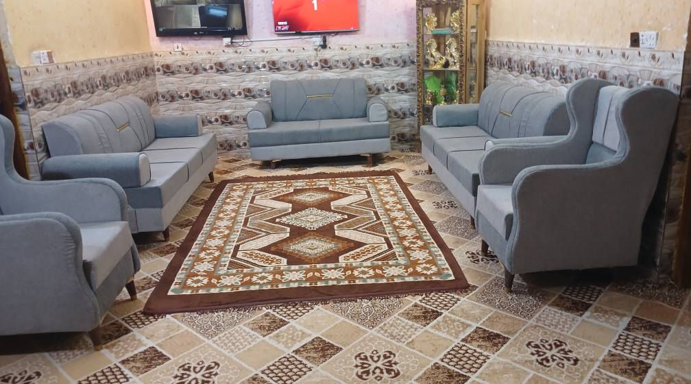 طخامة تزكام ثقيل ١٠ مقاعد شرط تزكام ثقيل مقعد خشب بلوك اسود شرط ضمان 
دواوين تزكام ثقيل ١٠ مقاعد شرط ضمان لقياس ولون حسب طلب الزبون 
كناتير تزكام ثقيل للبيع 
جرابي تزكام ثقيل مقعد خشب بلوك اسود دوشمة قماش قديفة ناعمة 
طبلات تركي الاصلي للبيع 
الاستفسار الأتصال على رقم التالي او مراسلة الصفحة ***********واتساب ماسنجر 
ملاحضة يرجي ارسال صورة لمعرفة سعر بغداد, العراق
