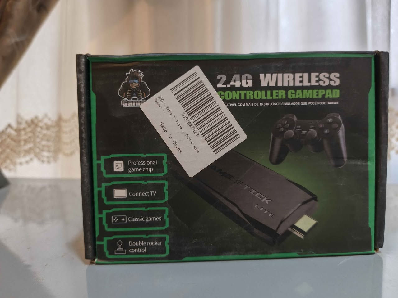 جهاز العاب قطعين جدد غير مستخدمات يشتغل على الشاشة مباشر 
20 الف قطعتين أربيل, العراق


**إذا كنت صاحب هذا الإعلان وتريد حذفه لأي سبب، رجاءا أرسل رسالة إلى الدعم الفني**