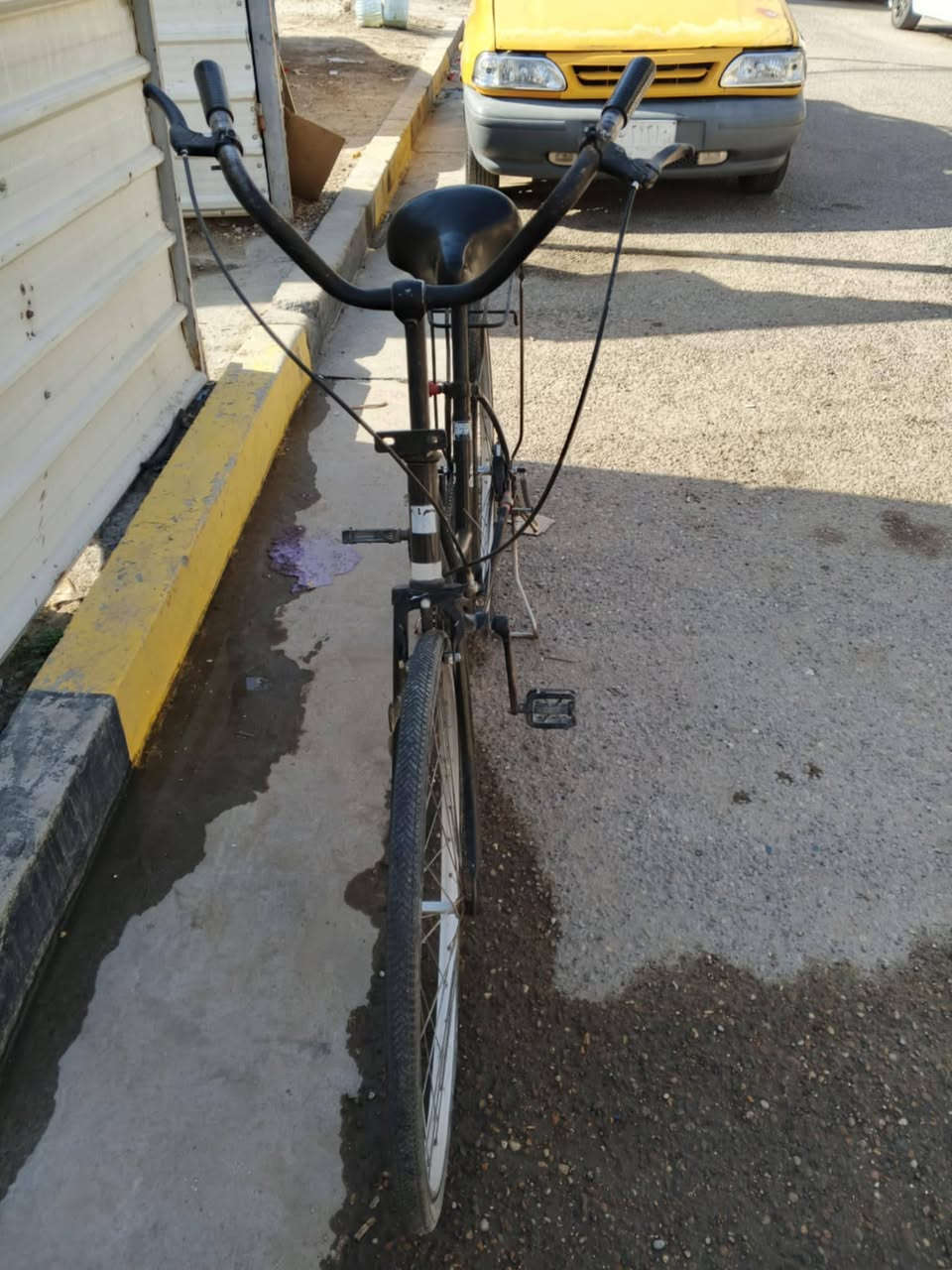 ***********السلام عليكم بايسكل بناتي ياباني حجم 26تايرات وجوابه جدد بريكات شغاله خلفي وامامي سرج قلاب ب35وبي مجال بسيط مكاني بغداد حي العلام  تقاطع الدرويش
