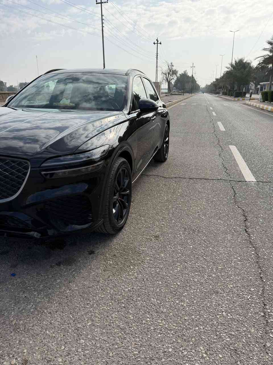 جنسيز gv70 سبورت برستيج موديل2022 محرك 6 سلندر فول مواصفات للاخير حادثهه موضح بالصوره ايرباك دركه صور الحادث بالمنشور وبيهه من امريكاصبغ باب السايق موضح بالسونار
مكان السياره العمارة *********** رقم بغداد بسمي السعر 330وبيه مجال قليل
