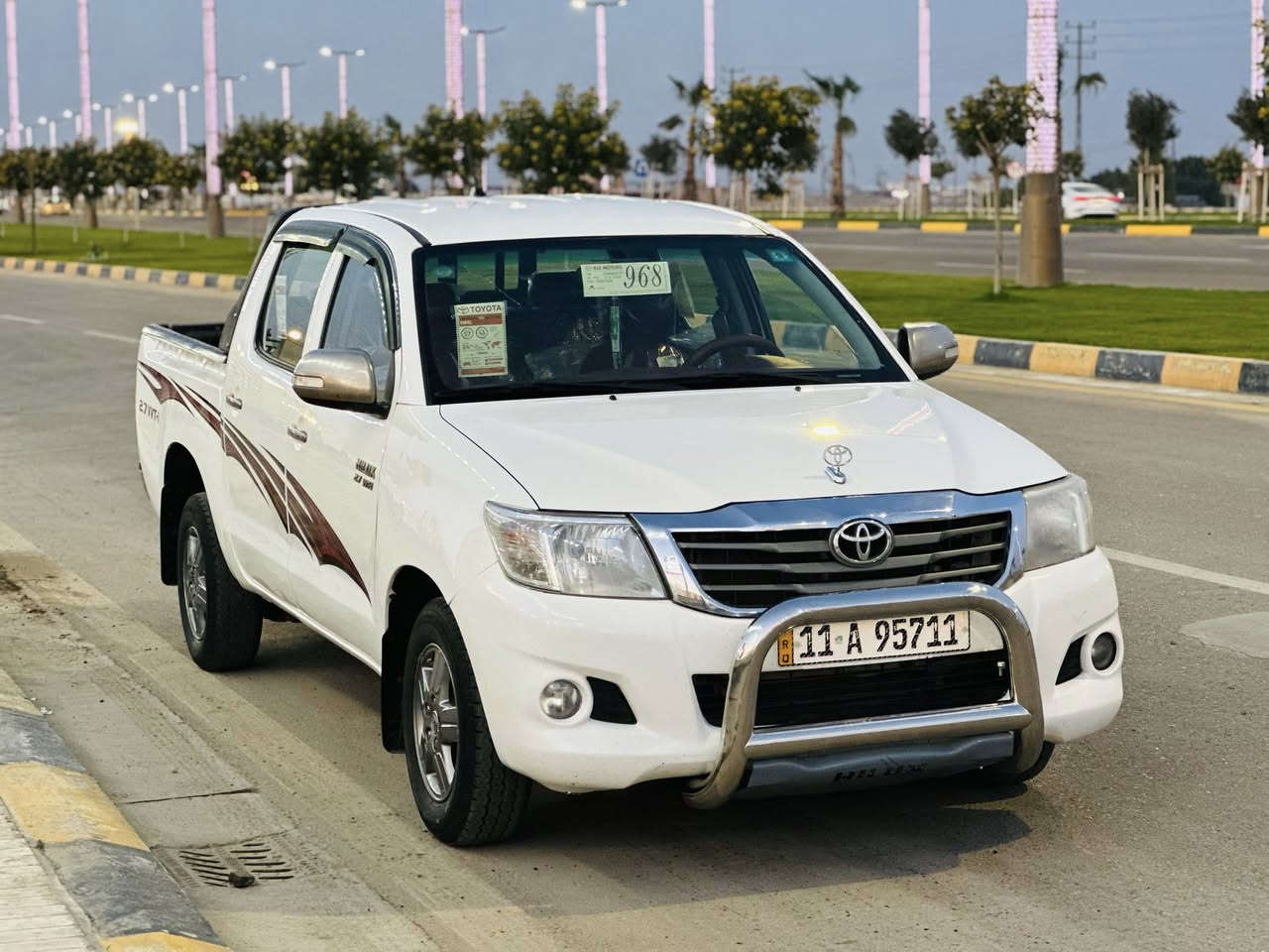 ا
السلام عليكم.    للبيع بيكم.      موديل2014
رقم بغداد.    دولي.      تحويل مباشر.    

ساير.   كويتي.   شاصي 19
اوتماتيك.     باب اول.   

صبغ قطعتين.   والباقي مكفول. 
مكفوله من الدواخل.    شرط الفحص 

كير.     محرك. صدر.   تبريد. 
جاهزه من كلشي.   الك الفحص 

السعر.  188. $. وبي مجال للطيبين 
رقم هاتف.  ‭٠٧٧٣ ٨٥٩ ٩٢٨٤‬
مكاني.  الفلوجه.  قرب الموظفين.
