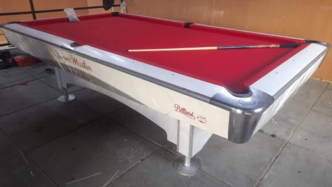 السلام عليكم  الكاسبر
✅تم وصول وجبه من البليارد 
🎱
✅الجديد والمستخدم 
🎱
✅بأسعار تنافسية 🔥سارع الحجز 🏃
🎱
✅متوفر كل ملحقات البليارد طوبات + قماش + كيوبات كلشي متوفر 
🎱
✅متوفر كارد مختص بل صيانه ⚒️🪛🪚شرط الفحص 

والضمان       (الضماااان مفتوح جديد او مستخدم)
🎱
✅📍العنوان بغداد حافظ القاضي 
🎱
✅متوفر توصيل كافه المحفضات 
🎱
✅أي ستفسار الأتصال على الارقم 📞*********** او 
📞
متوفر واتساب 📩 ✅

          احذرو التقليد احذرو التقليد والحسبات الوهميه❌
