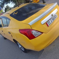 نيسان فيرسه موديل 2013سياره بيهه ضربه من وره اوبيهه تصفيات مال تكسي مك...