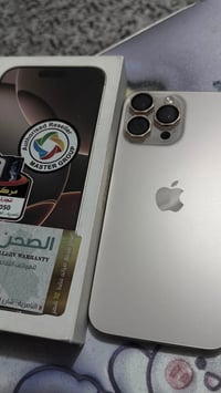 ايفون ١٦ برو ماكس • بطارية ٩١ • شرط الفحص