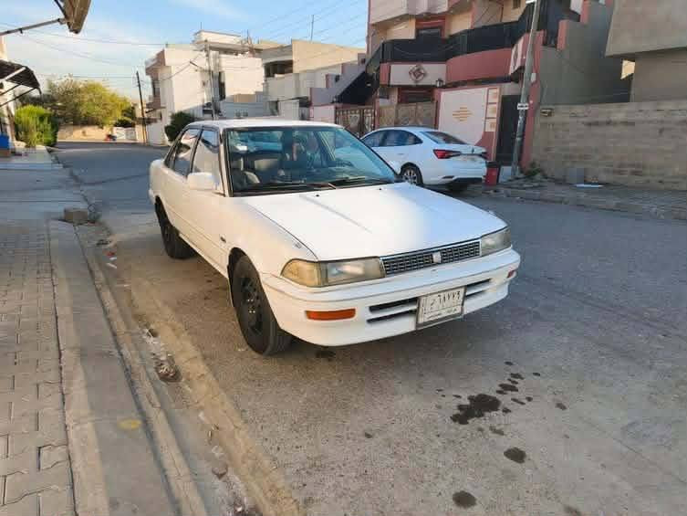 كورلا 1991 أوتوماتيك 
رقم كركوك سنويه 2030
كود بانزين ويا 
سياره بدون صبغ باقي ع وضع الشركة 🔥
سياره احلى من الصور
تبريد شغال 🔺
مكاني كركوك 
سعر 63 وبيه مجال بسيط حك الجيه 
***********
