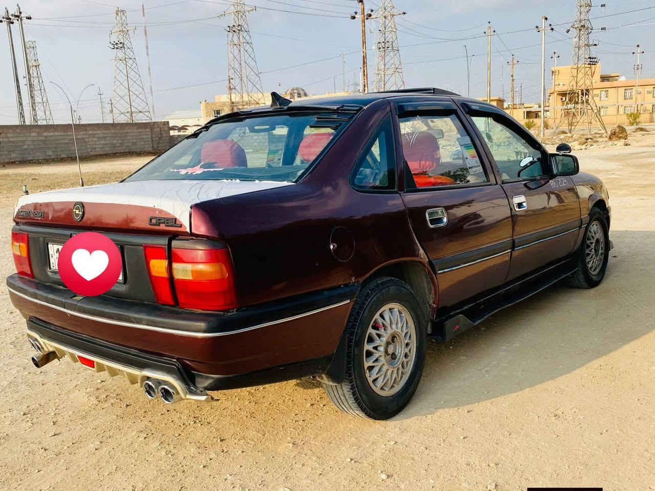 السلام عليكم
أوبل فكترا موديل 92

بأسمي شرط التحويل 

محرك (2000)

السعر/37  وبيها مجال

رقم الهاتف

***********
