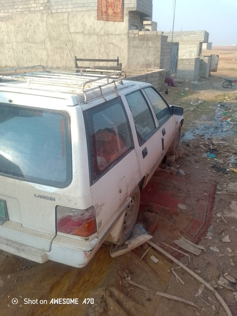 للبيع ميتسوبيشي لانسر  ستيشن موديل ١٩٩١رقم نينوى فحص اخضر سنوية خضراء نافذة لغاية ٢٠١٨ السعر (2.5 مليونين ونصف للاستفسار اكثر الاتصال على الرقم التالي (***********//***********)
