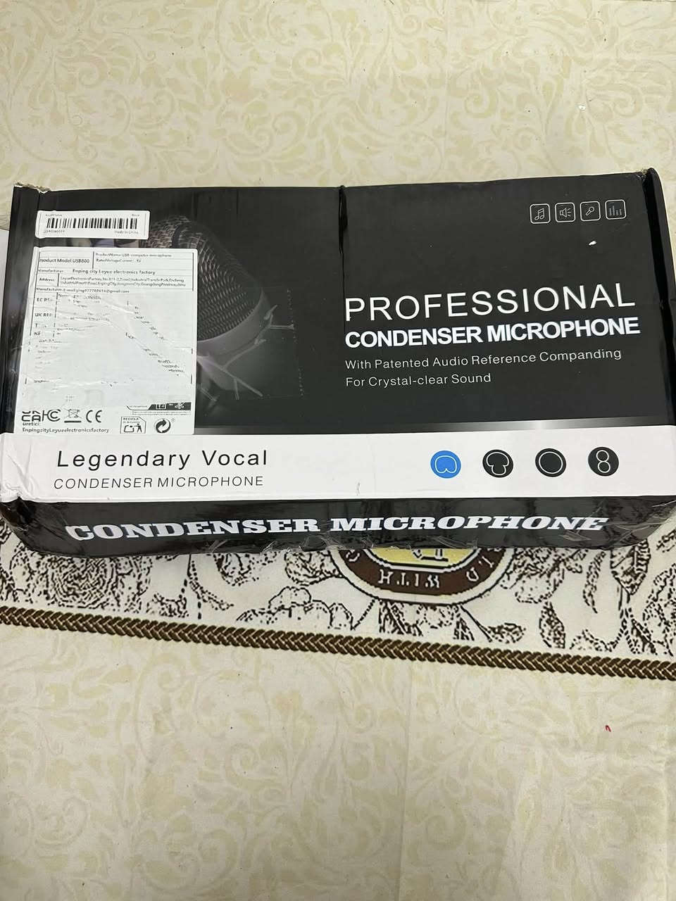 مايك مع ستاند كامل ملحقات 
السعر ١٥ فقط وبلاااش البلااش


**إذا كنت صاحب هذا الإعلان وتريد حذفه لأي سبب، رجاءا أرسل رسالة إلى الدعم الفني**