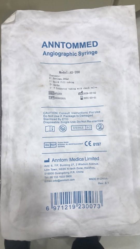 السلام علیکم
وصول وجبة جديدة من Angiographic CT Syringe
Dual CT Syringe 
متوفر بسعر الجملة وكميات هائلة
للتواصل اتصل بنا على واتساب على الرقم
- ***********
