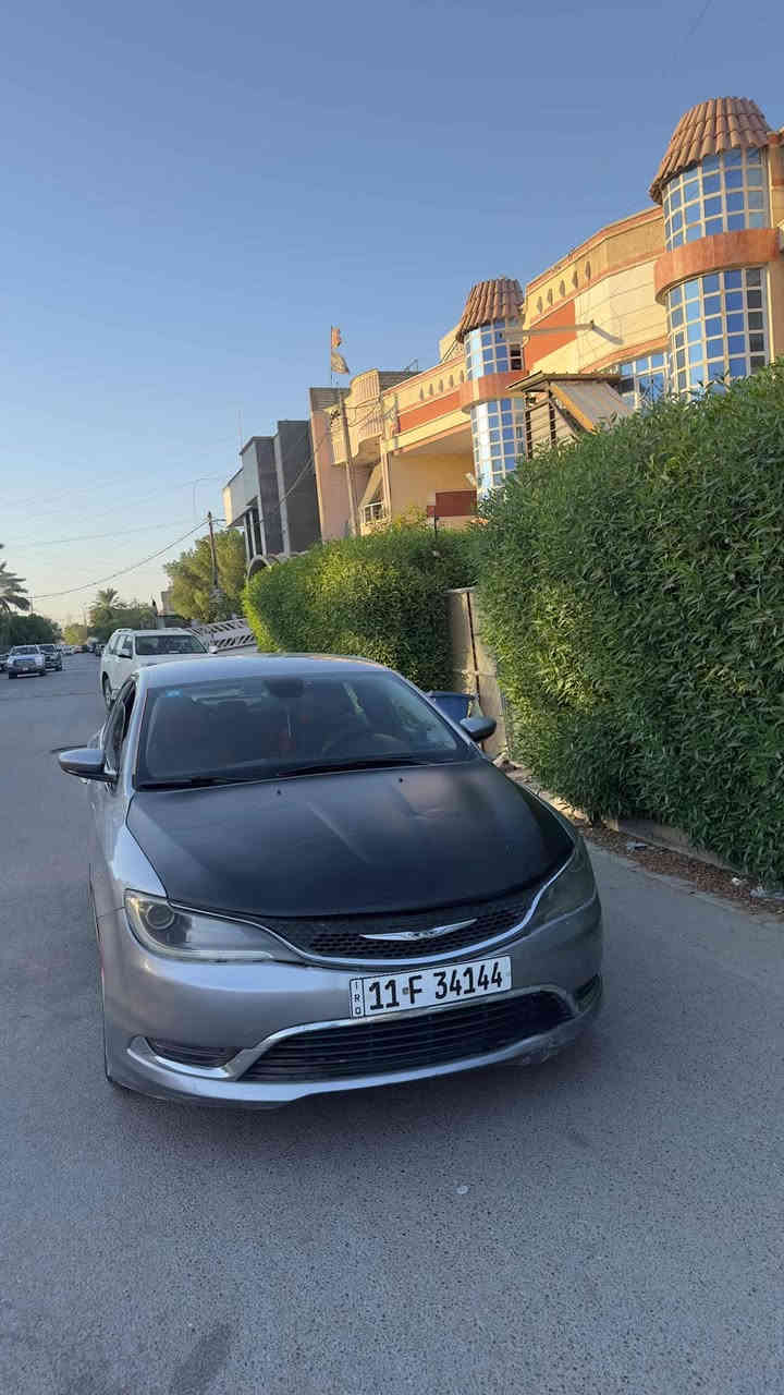 سلام عليكم 
       
كرايسلر سي.  c200 
               
موديل 2016
محرك 4 سلندر 2400 
تخم تاير اخو الجديد 
السياره بيها 3 قطع

رقم بغداد بأسمي أنكليزي 
•  مواصفات السيارة 
•  بصمة تشغيل
•  تشغيل عن بعد 
•  بصمة ابواب 
•  بصمة جنطة
•  كير ماوس 9 نمر
•  كامرة خلفية دوارة
•  تحكم استيرن
•  مانع انزلاق
•  ويل 
•  كشنات كهربائية
•  تحكم مري 
•  لد امامي ابيض 
•  لايت عالي ناصي (( زنون منضومة كامله ب 300$))
•  هند بريك بصمة
•  بلوتوث + حاكية
•  مدخل AUX + USB
•  تخم تاير اخو الجديد
-حساس اطارات
باتري جديد وبي ضمان سنه 

السعر95 مجال بسيط حك الجية
مكان السياره  بغداد الحريه
***********
