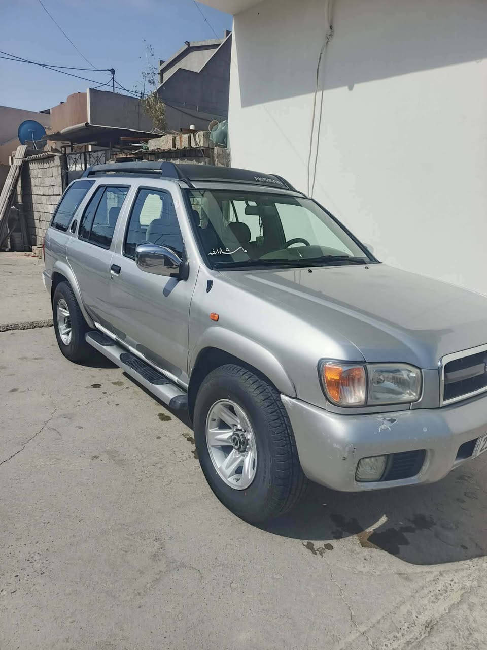 نيسان باسبندر 2002 كير محرك بيلادي توماتيك دبل اكسل
سياره خليجيه فقط قطعه واحد صبخ شرط سونار و فحص
رقم سليمانيه .كوبون بنزين بيهه
تايرات جديد تاخم صدر شرط تبريد شغاله دواخلهه نضيفه 
مكان سياره كركوك
سعرهه .78 
***********
