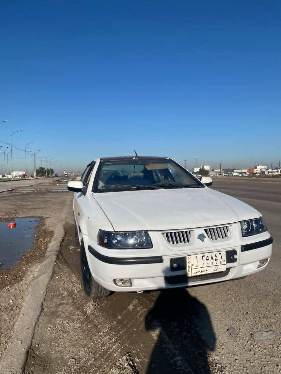 سمند2010 بابل مكاني بغداد مشروع وطني
محرك وكيرر مكفولات جامه جديده بطانه جديده حساسات جديده دوشمه جديده تايرات جديده الي ادري بيها بيها ضربه بجاملخ الخلفي مصلح عليها غرامه تنزل. من السعر هزه جديده قبل سبوع سويتها السعر 42 بيها مجال.رقمي *********** موجود واتساب هم
