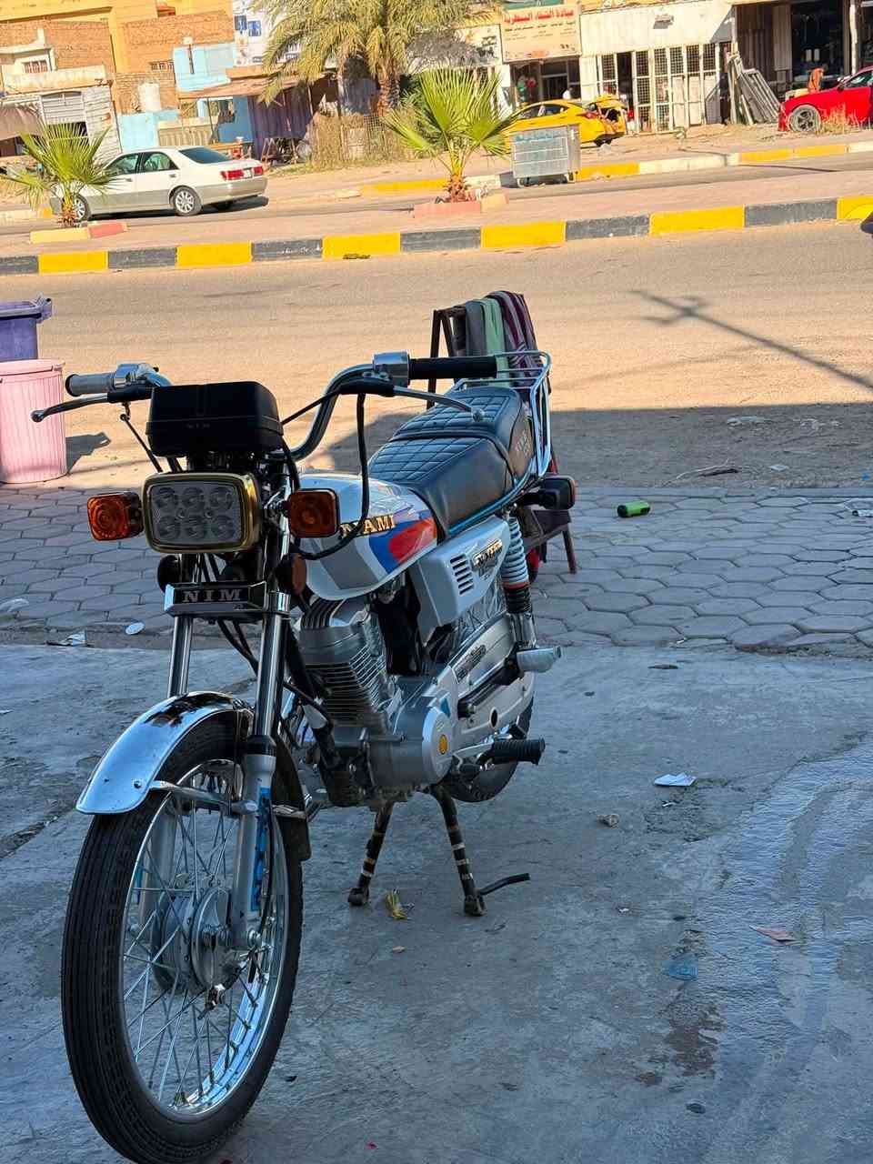 السلام عليكم للبيع دراجه نامه
موديل 2026دراجة جديدة 
اوراقهه كامل 5اوراق ومبيهه منفيس وكمرك  الموقع ديالى _خان بني سعد 
 سعر 675 وبيهه مجال 
الهاتف ***********
