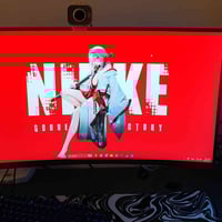 شاشة asus كلش نظيفة استخدام قليل  حجم27 1080p 240hz  200 الف  مكاني بغ...