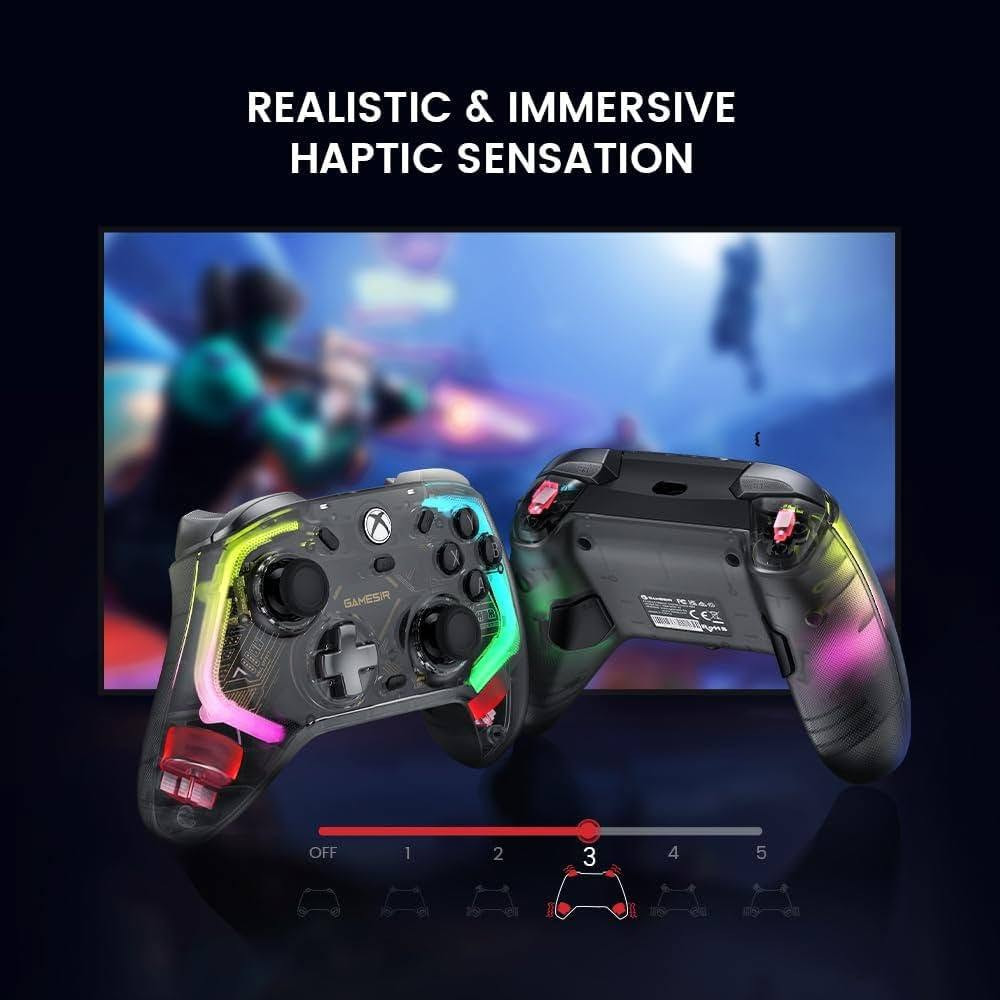 🎮✨ حوّل كل جولة لعب إلى تجربة احترافية! ✨🎮
سيطرة أدق، إضاءة RGB مذهلة، وتصميم شفاف يخليك تشوف جمال التفاصيل الداخلية 😍
🔥 GameSir Kaleid 
✅ عصي Hall Effect مقاومة لمشكلة الانجراف
 ✅ إضاءة RGB قابلة للتخصيص
✅ أزرار سريعة الاستجابة للألعاب التنافسية
 ✅ تصميم شفاف عصري وممي
 ✅ متوافق مع Xbox و P
 ✅ اتصال سلكي ثابت بدون تأخير
🏆 مناسب لألعاب الـ FPS والباتل رويال والألعاب التنافسية
السعر صدمه 💥 45 الف 💥
📦 متوفر الآن لدى Rendo Store 🚚 توصيل لجميع المحافظات 📩 راسلنا للطلب والاستفسار
#GameSir #Kaleid #Xbox #PCGaming #GamingSetup #RGB #Gamer #RendoStore #العراق #ملحقات_الألعاب 🎮🔥


**إذا كنت صاحب هذا الإعلان وتريد حذفه لأي سبب، رجاءا أرسل رسالة إلى الدعم الفني**