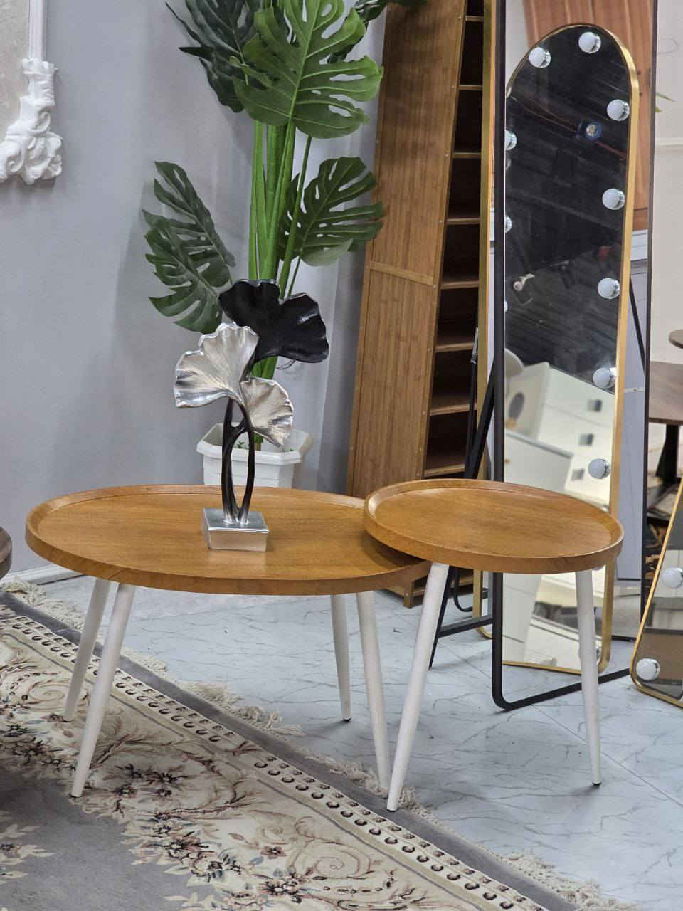 ✨ ديكور يخلي الصالة غير شكل ✨
🔥 طبلة وسطية قطعتين – خشب سطح + رجل حديد 🔥
تصميم عصري
متداخلة وتوفر مساحة
عملية + شكل فخم بنفس الوقت 💪
📏 القياسات:
🔸 الدائرية:
▪️ القطر: ٥٢ سم
▪️ الارتفاع: ٥٣ سم
🔸 البيضوية:
▪️ الطول: ٧٩ سم
▪️ الارتفاع: ٤٨ سم
💰 السعر: ٧٥ دينار فقط 🔥
(قطعتين بهالسعر؟ فرصة قوية 👌)
🚚 توصيل مجاني داخل بغداد


**إذا كنت صاحب هذا الإعلان وتريد حذفه لأي سبب، رجاءا أرسل رسالة إلى الدعم الفني**