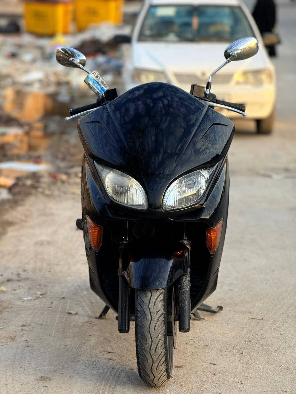 اللهم صل على محمد وال محمد
السلام عليكم شباب دراجه فورزه (0/9) كرستال سبعه كير اسود ملكي مفوله تزويد اليابان بومه صالنصه رياضي ورقه مزاد مري نيكل الدراجه شلعه ومعدل فول شرط تراي رمبه كفاله عامه 
مكاني بغداد رقمي ***********
